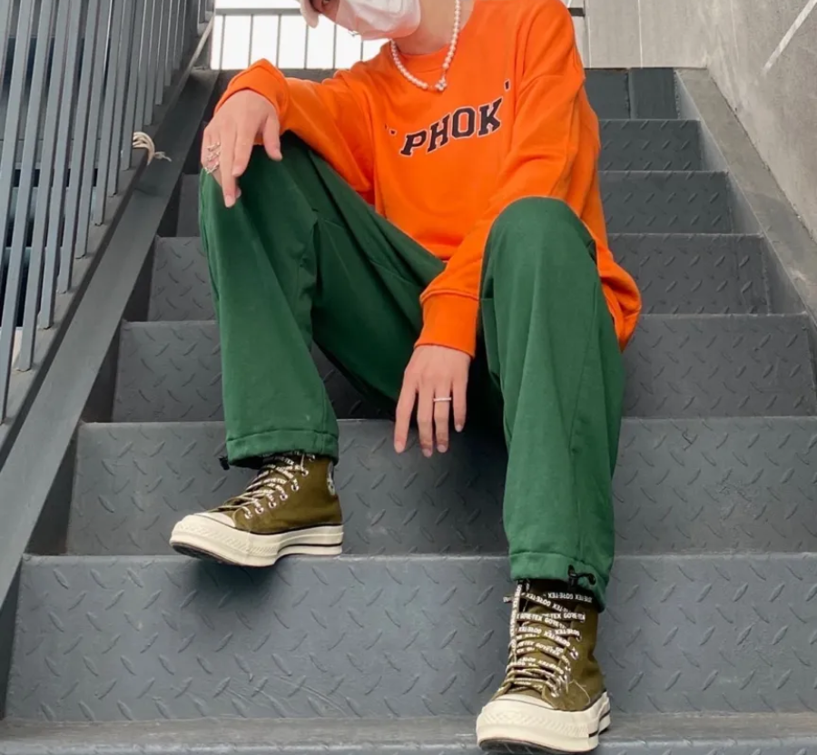 Giày Converse Chuck 70 High Gore-Tex Utility 'Dark Moss' 168859C - Ảnh 6