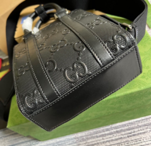 Tui Gucci GG Emboss Mini 'Black' 696010-1W3CN-1000