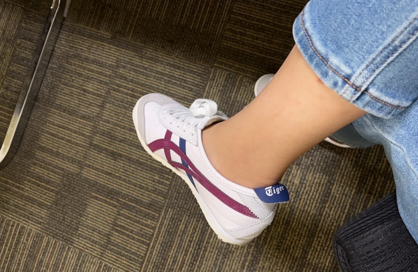 Giày Onitsuka Tiger Unisex Mexico 66 'White Dried Berry' 1183A201-114 - Ảnh 2