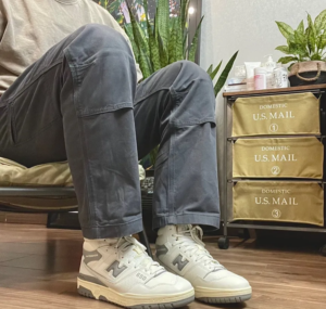 Giay New Balance 650R 'Aime Leon Dore White Grey' BB650RA1