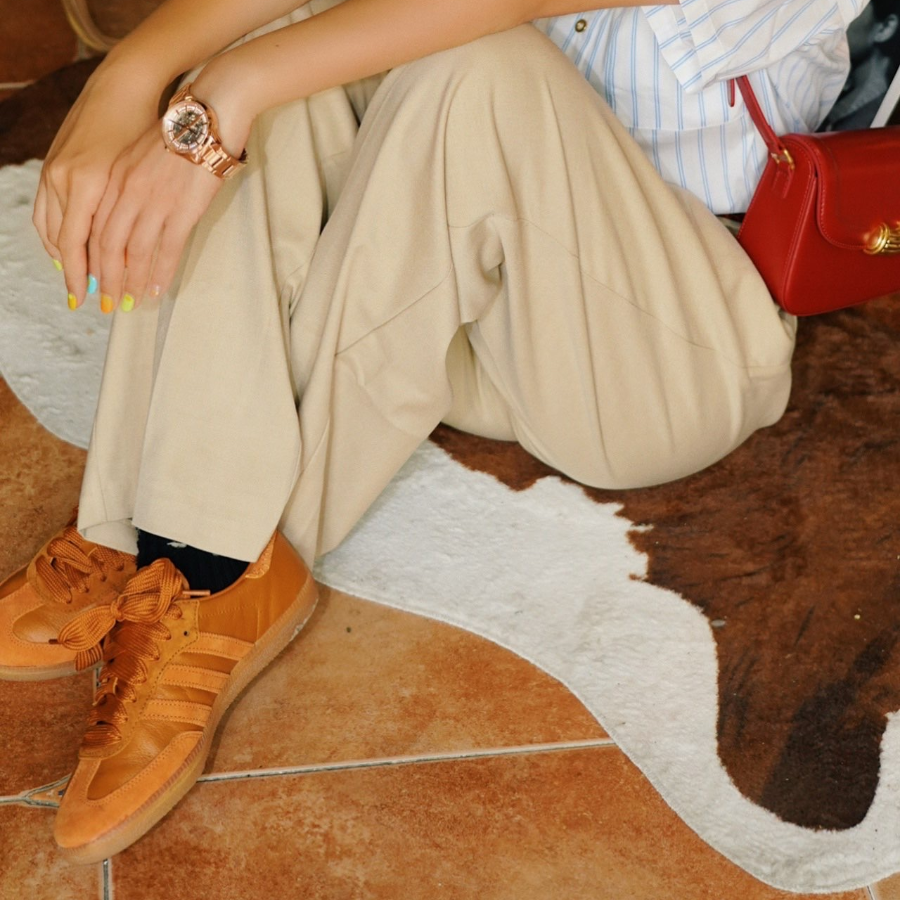 Giay Adidas x Jonah Hill Samba Craft Ochre 'Orange' FX1471