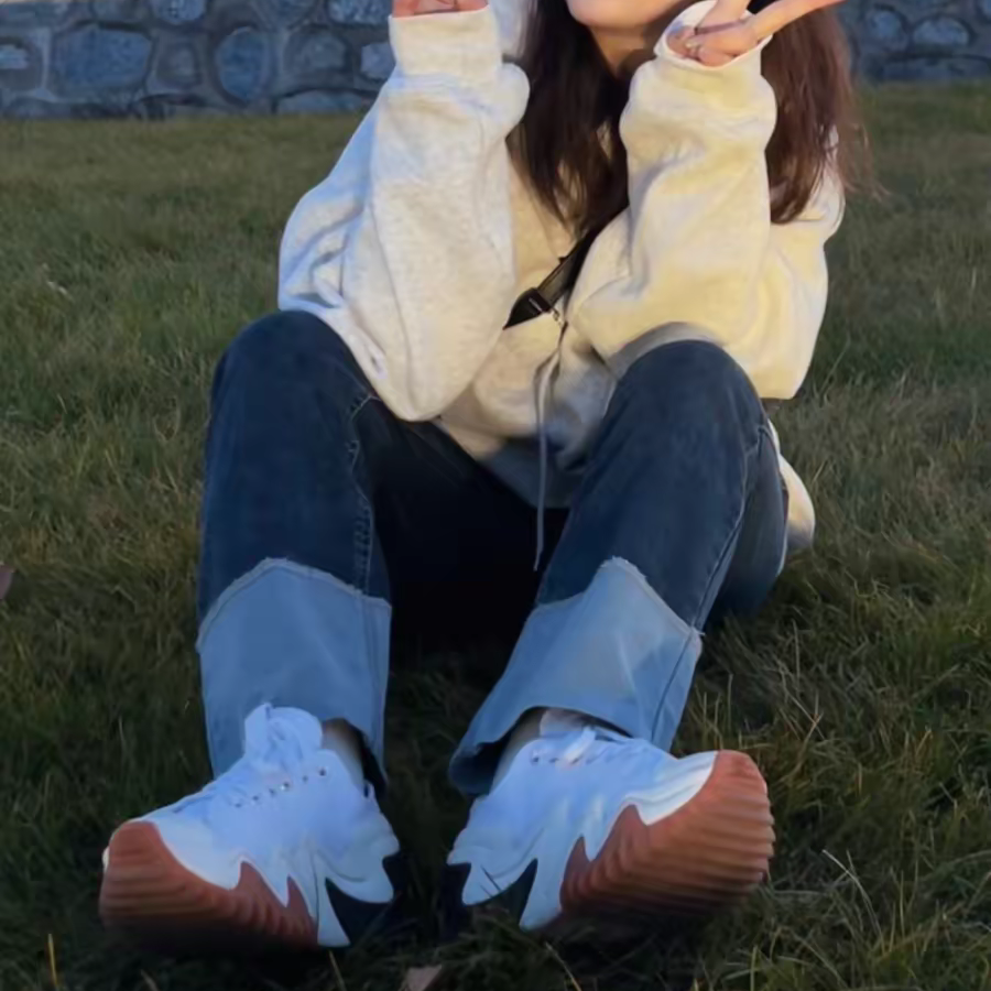 Giay Converse Run Star Motion Platform Low 'White Egret' 172896C