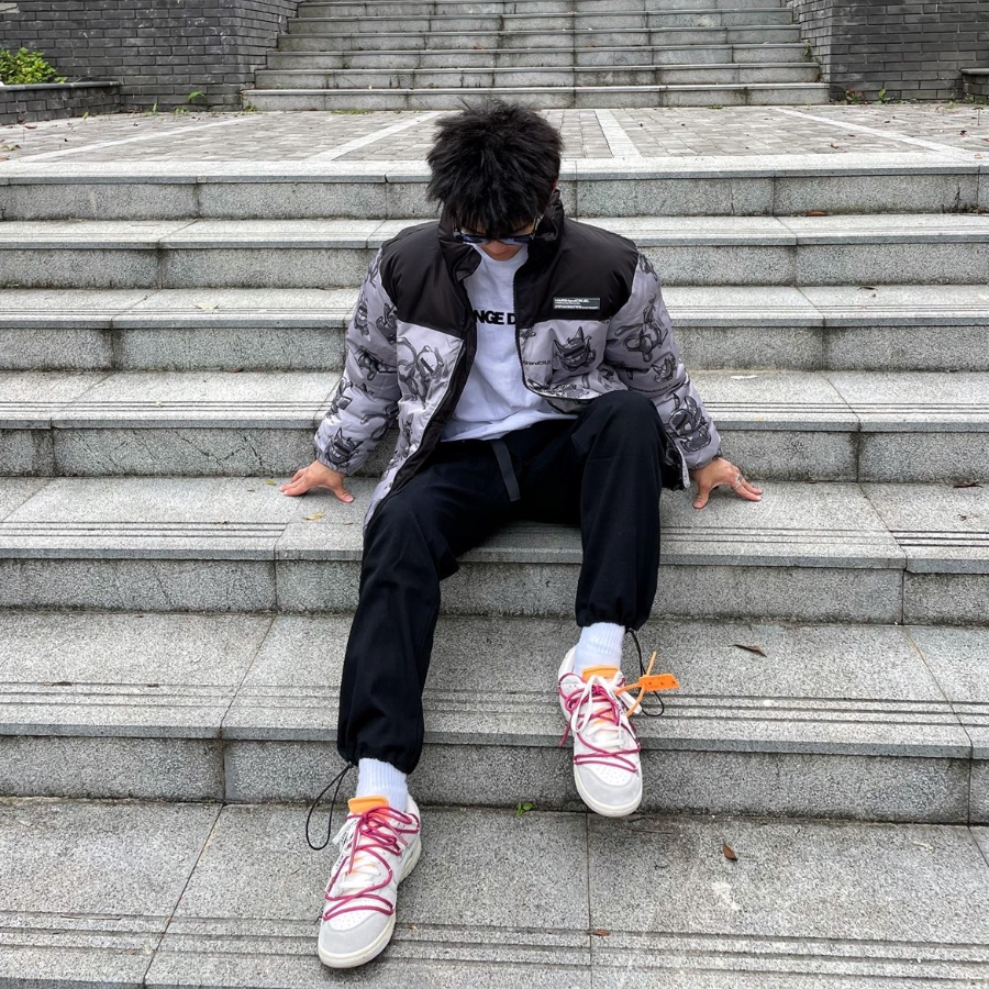 Giày Nike Off-White x Dunk Low 'Lot 35 Of 50' DJ0950-114 - Ảnh 4