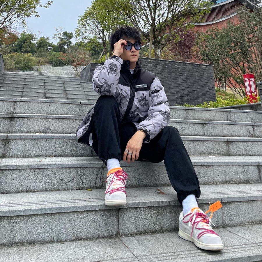 Giày Nike Off-White x Dunk Low 'Lot 35 Of 50' DJ0950-114 - Ảnh 3