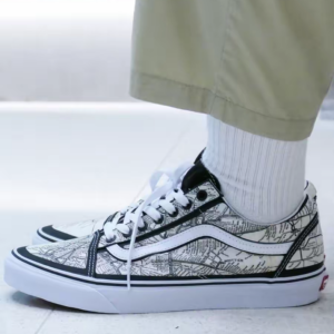 Giay Vans Old Skool x MOCA 'Frances Stark Maps' VN0A5KRF94H