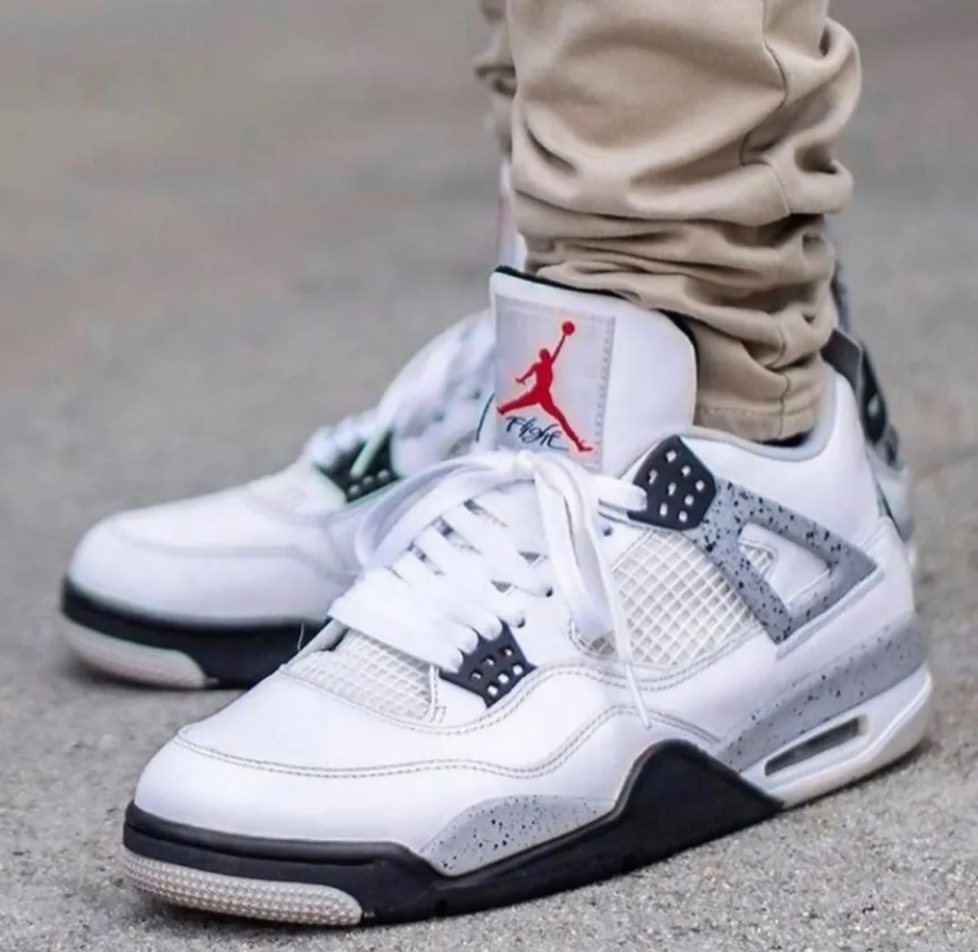 Giày Nike Air Jordan 4 Retro 'White Oreo' CT8527-100 - Ảnh 7