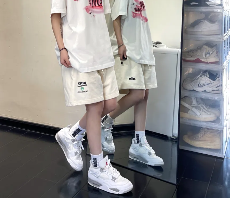 Giày Nike Air Jordan 4 Retro 'White Oreo' CT8527-100 - Ảnh 5