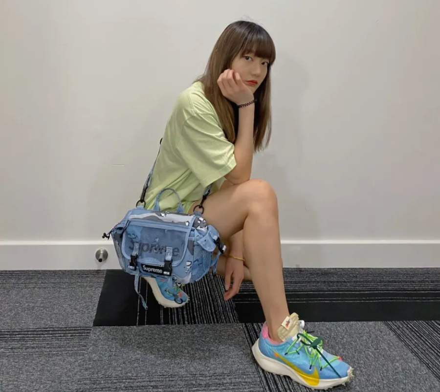 Giày Nike Off-White x Wmns Vapor Street 'Polarized Blue' CD8178-400 - Ảnh 6