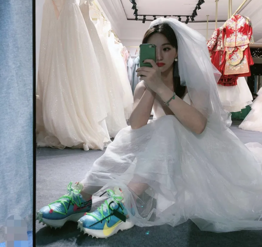 Giày Nike Off-White x Wmns Vapor Street 'Polarized Blue' CD8178-400 - Ảnh 3