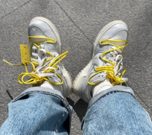 Alternative view of Giày Nike Off-White x Dunk Low 'Lot 29 Of 50' DM1602-103