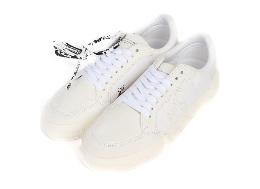 Giày Off-White Low Vulc White OMIA085E20FAB0030100 - Ảnh 4