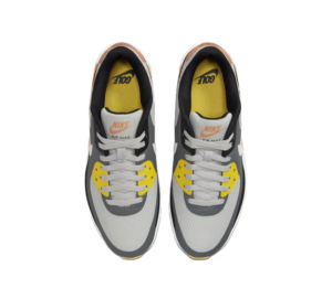 Giay Nike Air Max 90 Golf 'Smoke Grey Black Orange' CU9978-012