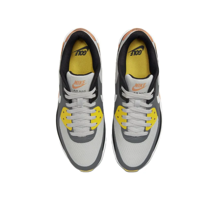 Giay Nike Air Max 90 Golf 'Smoke Grey Black Orange' CU9978-012