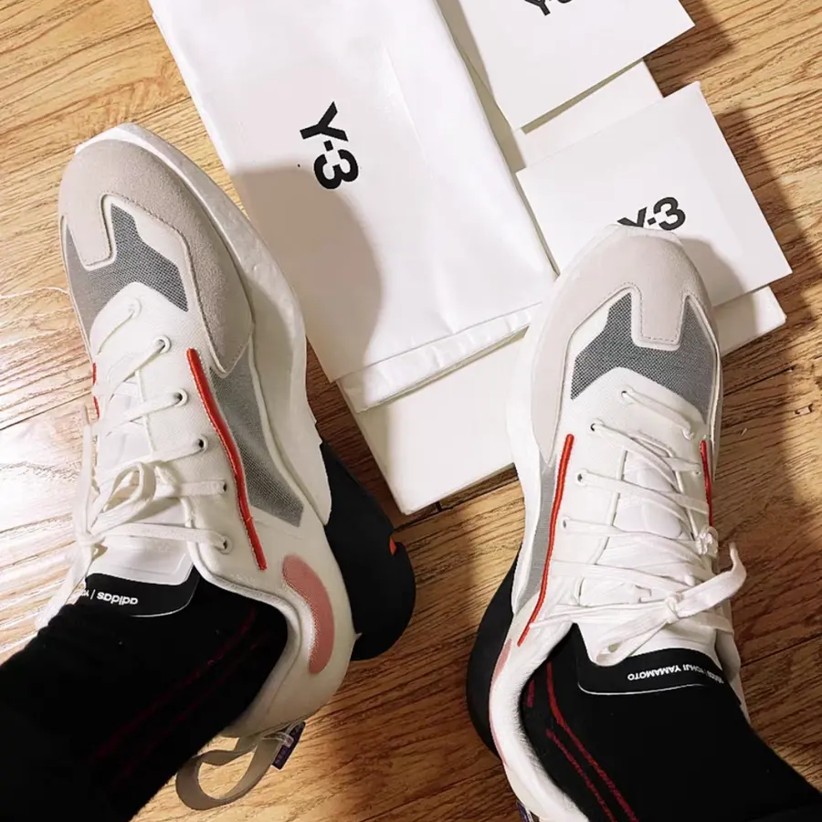 Giay Adidas Y-3 Orisan 'White Bold Orange' GX6080