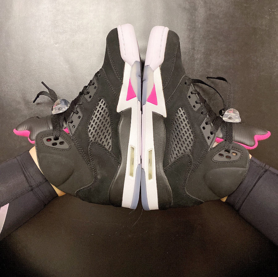 Giày Nike Air Jordan 5 Retro GS 'Deadly Pink' 440892-029 - Ảnh 4