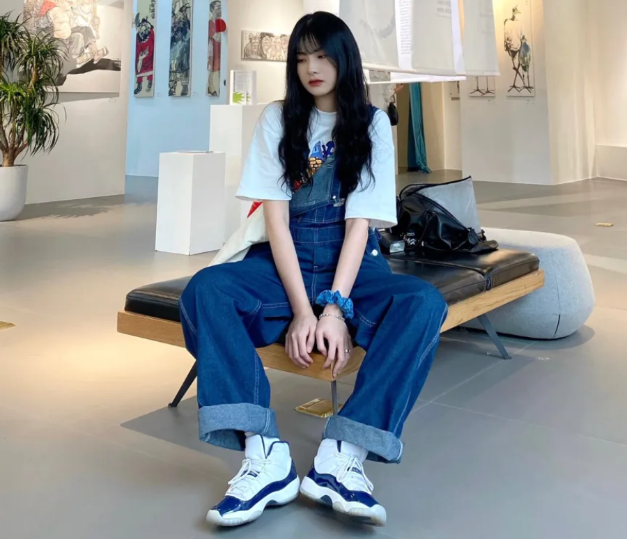 Giày Nike Air Jordan 11 Retro GS 'Win Like '82' 378038-123 - Ảnh 9