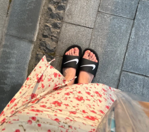 Dep Nike Kawa Slide GS 'Black' 819352-001