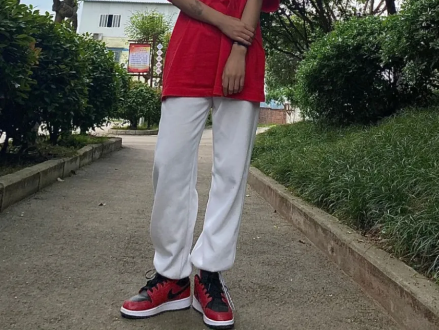 Giày Nike Air Jordan 1 Low GS 'Reverse Bred' 553560-605 - Ảnh 4