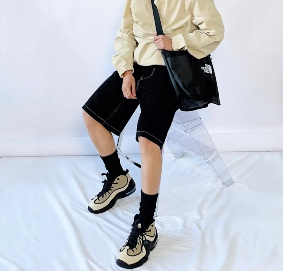 Giay Nike Air Penny 2 'Stussy Rattan Limestone' DX6934-200