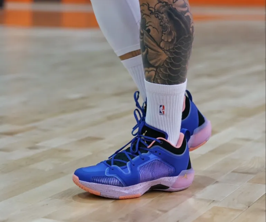 Giay Nike Air Jordan XXXVII 37 'Lapis Purple Navy' DQ4123-400