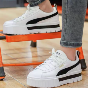 Giay Puma Mayze 'White Black' 381983-01