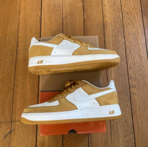 Giay Nike Air Force 1 Low 'Barcode Wheat' 306353-911