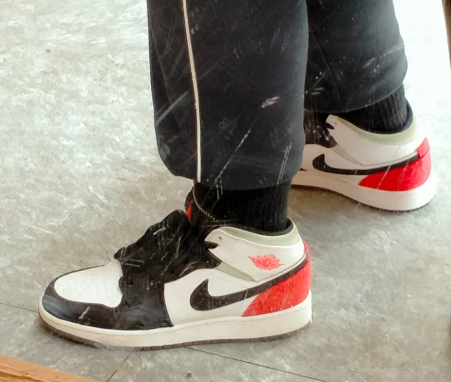 Giày Nike Air Jordan 1 Mid SE 'Union Black Toe' BQ6931-100 - Ảnh 7
