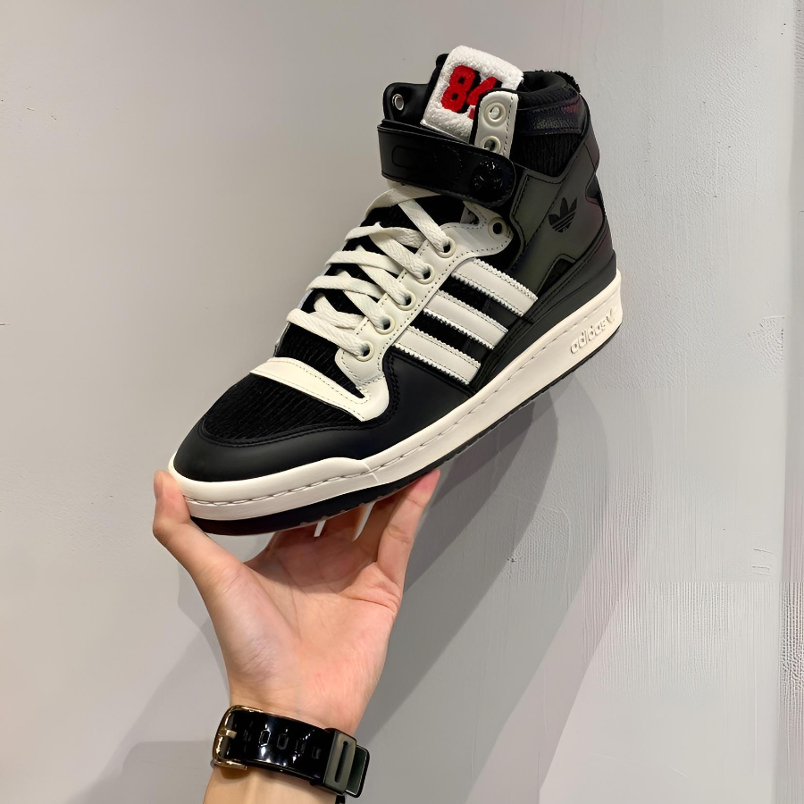 Giày Adidas Forum 84 High 'Black' HQ7005 - Ảnh 3
