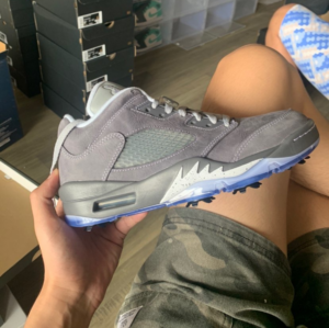 Giay Nike Air Jordan 5 Low Golf 'Wolf Grey' CU4523-005