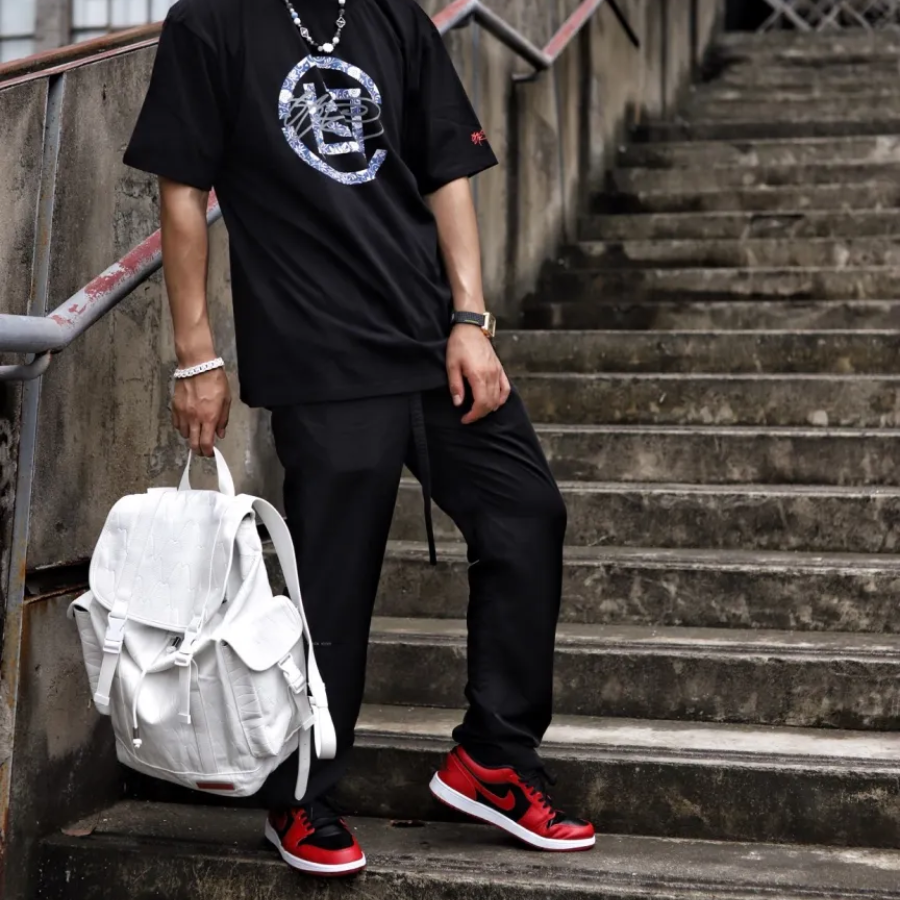 Giày Nike Air Jordan 1 Low 'Reverse Bred' 553558-606 - Ảnh 4