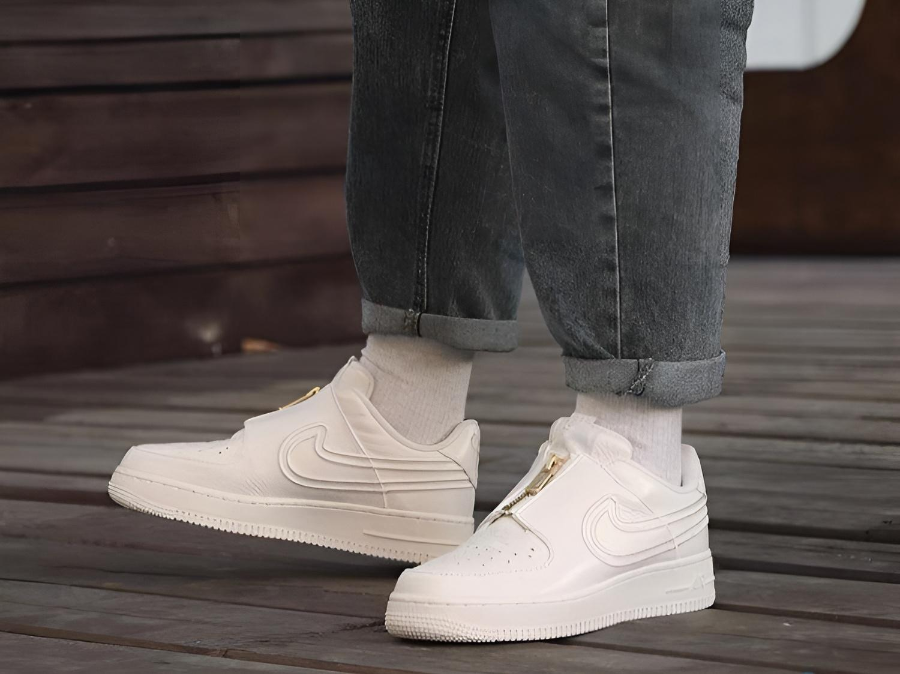 Giày Nike Serena Williams x Air Force 1 LXX Zip 'Summit White' DM5036-100 - Ảnh 6