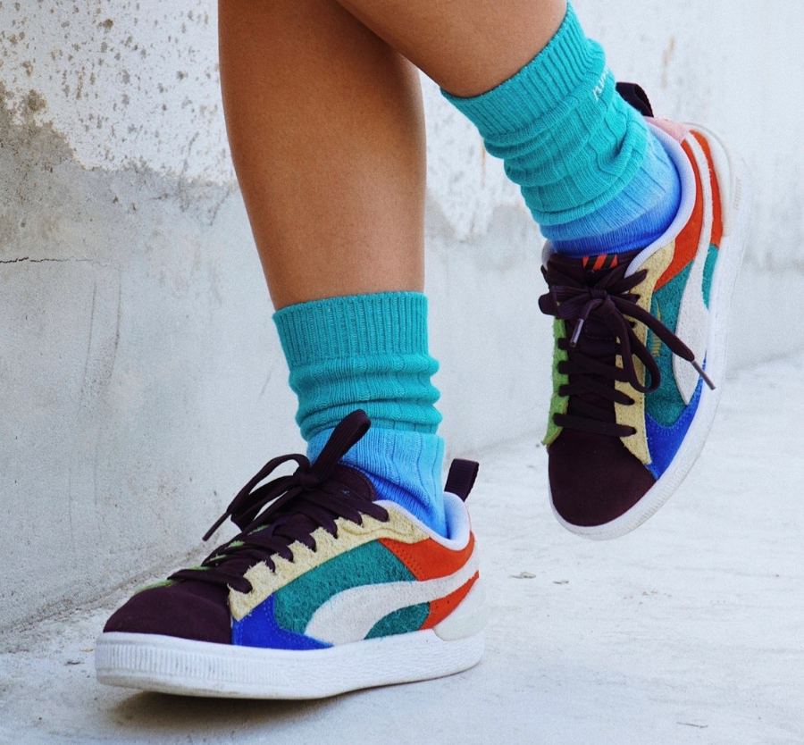 Giày Puma Suede Bloc Wtformstrip 381184-01 - Ảnh 2