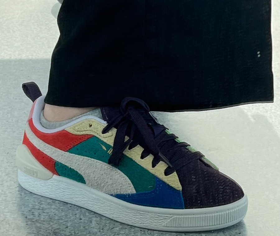 Giày Puma Suede Bloc Wtformstrip 381184-01 - Ảnh 5