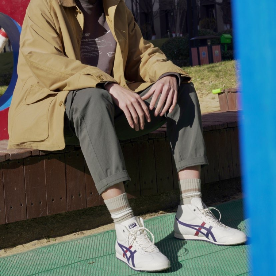 Giày Onitsuka Tiger Mexico 66 SD MR 1183A873-100 - Ảnh 3