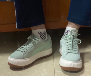 Giay Puma Suede Marshmallow Gum 'Frosty Green' 380686-07