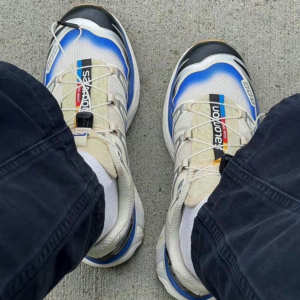 Giay Salomon XT-6 Skyline 'Bleached Sand Dazzling Blue' L41630000