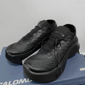 Giay Salomon Pulsar Platform x Comme Des Garcons 'Triple Black' L47195200