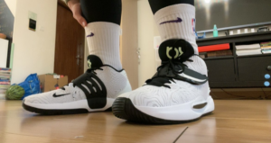 Giay Nike KD 14 TB 'White Black' DA7850-100