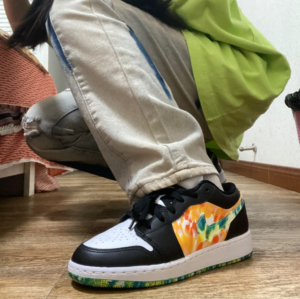 Giay Nike Air Jordan 1 Low 'Tie Dye' GS DJ6252-038