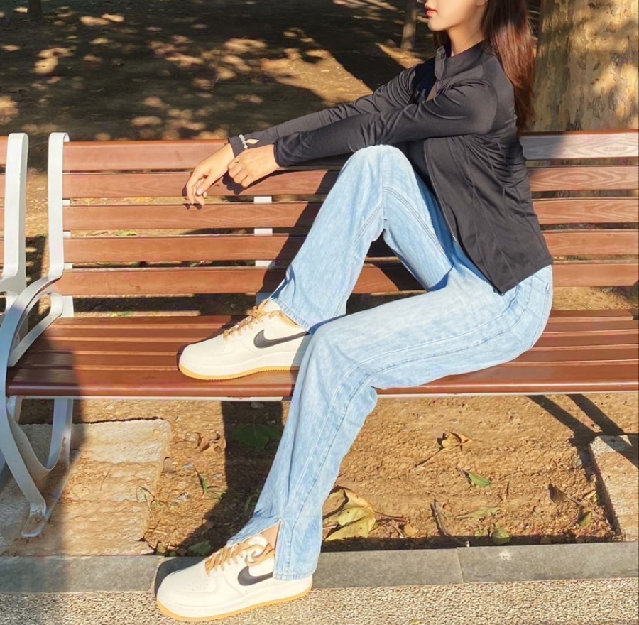 Giay Nike Air Force 1 Low 'Sail Gold' FD9063-101