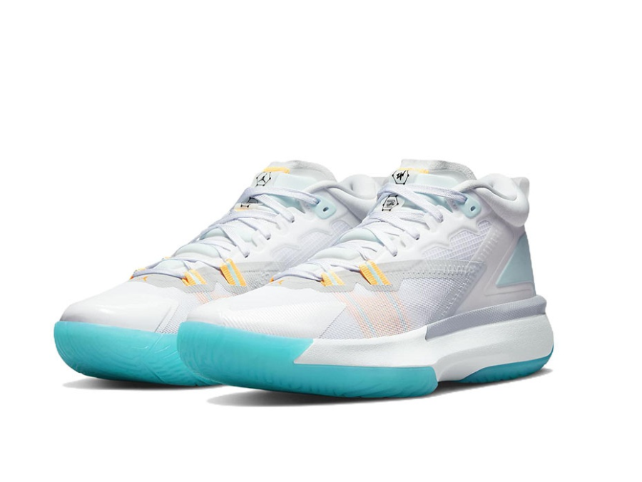 Giay Nike Jordan Zion 1 PF 'White Dynamic Turquoise' DA3129-101