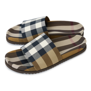 Dep Burberry Check Slide 'Brown' 8049018