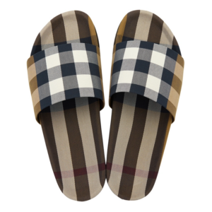 Dep Burberry Check Slide 'Brown' 8049018