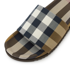 Dep Burberry Check Slide 'Brown' 8049018