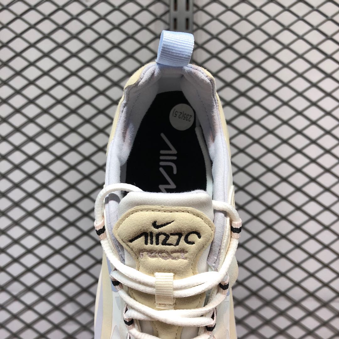 Giày Nike Wmns Air Max 270 React 'White Fossil' CT1287-100 - Ảnh 7