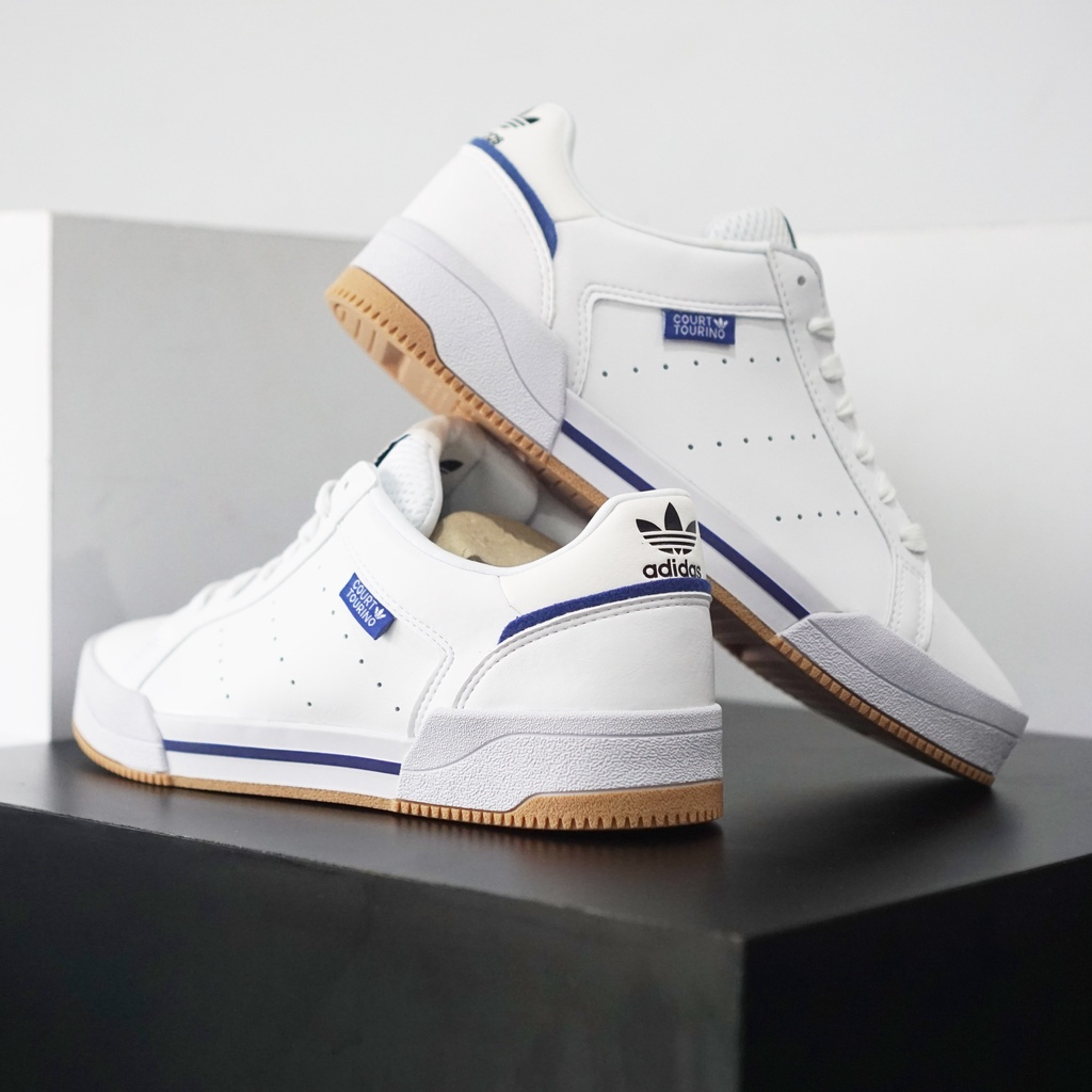 Giày Adidas Court Tourino 'White' GX4379 - Ảnh 7