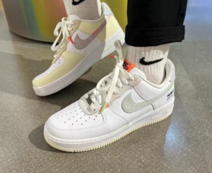 Giay Nike Air Force 1 Low Just Do It 'White Tan' FB1852-111