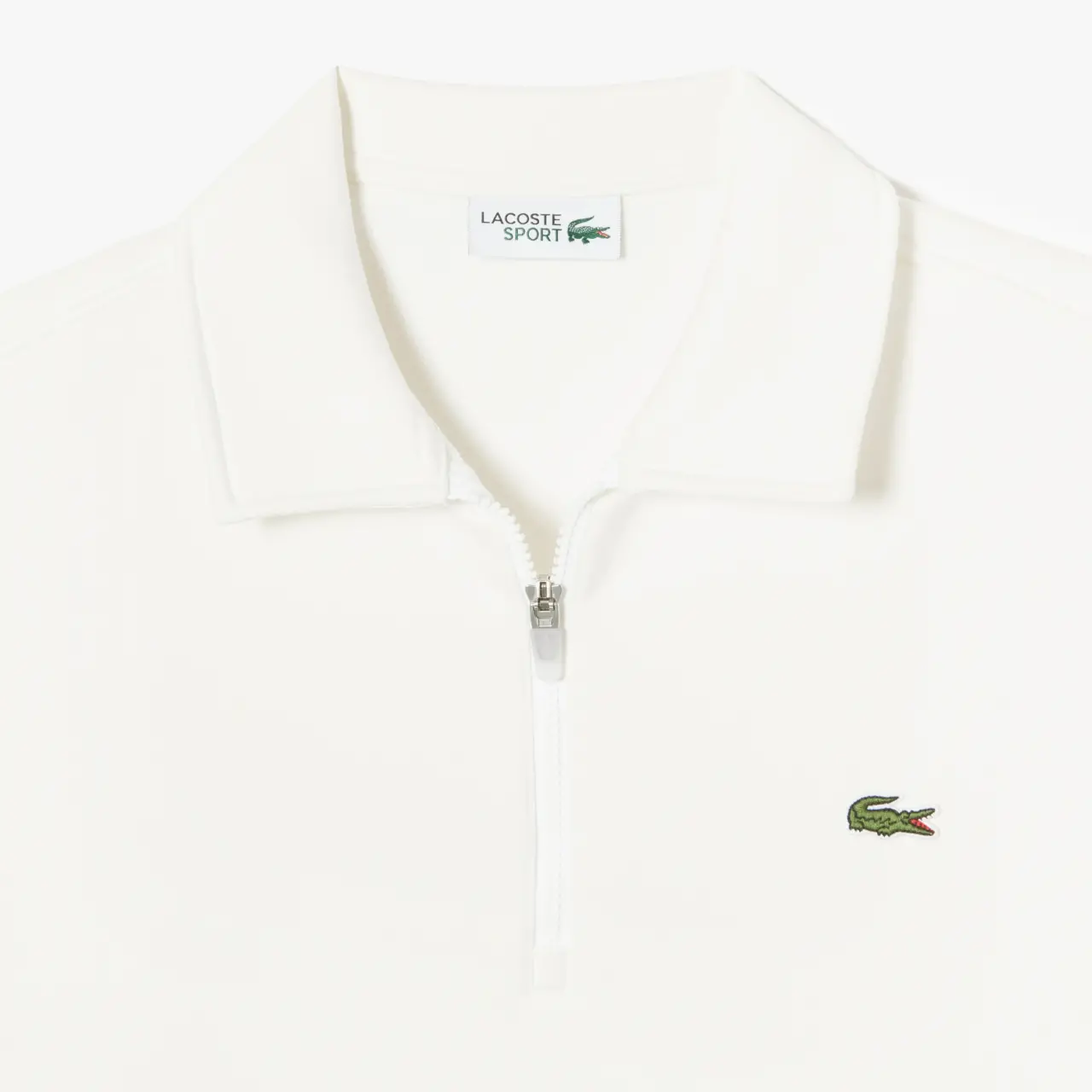 Ao Lacoste Basic Short Sleeve Sweatshirt 'Cream' SH602E-53G-70V