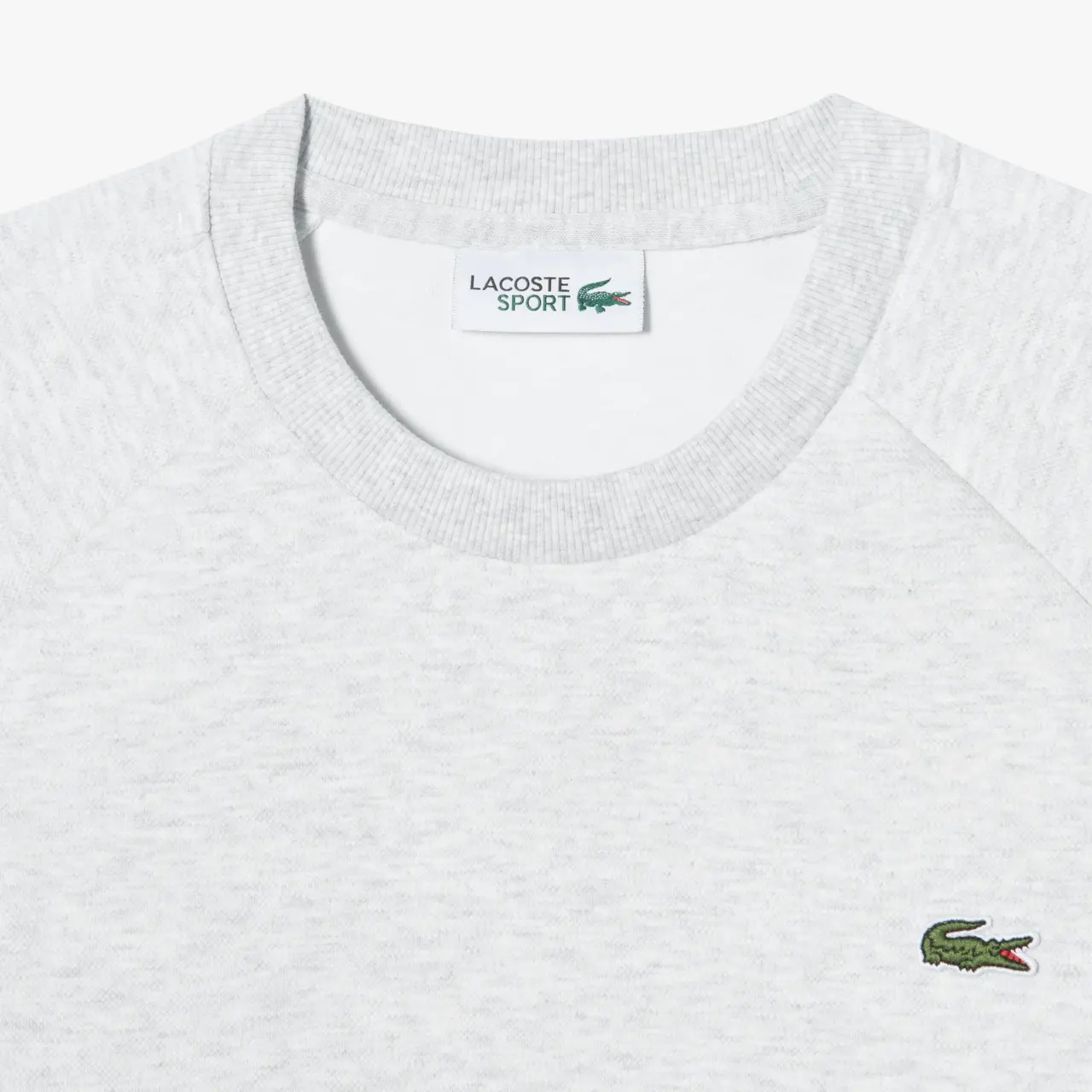 Ao Lacoste Technical Crew Neck Sweatshirt 'Gray' SH762E-53G-70V
