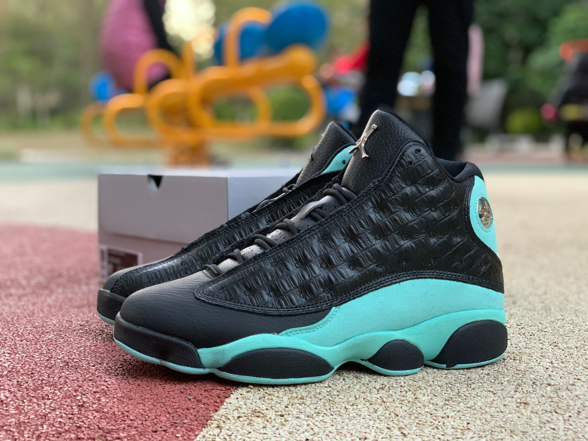 Giày Nike Air Jordan 13 Retro 'Island Green' 414571-030 - Ảnh 3